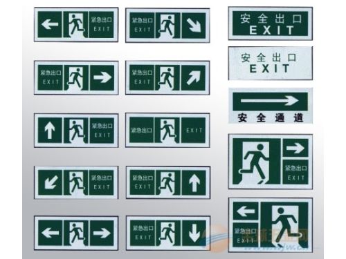 紧急疏散牌1